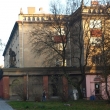N�m�st� budovatel� - pohled sm�ren k t��d� Osvobozen�